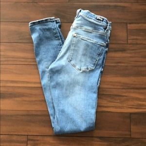 H & M High Waisted Sculpting Jeans